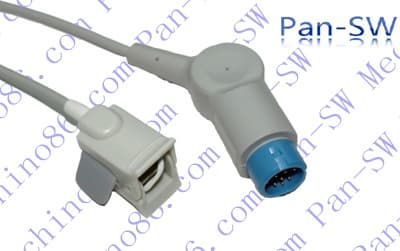 HP Philips pediatric clip spo2 sensor -12 pin
